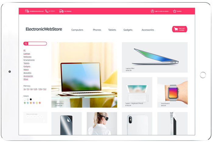 Online Store Development and Implementation Service